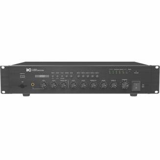 5 Zone Amplifier with Mic Input and USB Port
