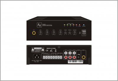 Mini Energy Star Series Digital Class D Mixer Amplifier AV MA60
