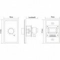 Volume Control T-691 T-692 T-693 -694 T-695