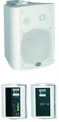 5 inch Wall Mount Active Speaker (White in Pair, 2×20 Watt)