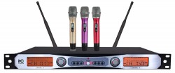 UHF Dual-channel FM Colorful Wireless Microphone