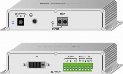 DVI fiber optic transmission receivers