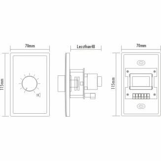 Volume Control T-681 T-682 T-683 T-684 T-685